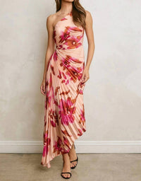 Dress Forum - Rose Bloom One Shoulder Dress