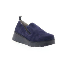 FLY LONDON WOMEN'S PECE WEDGE in navy - women's shoe - detail view