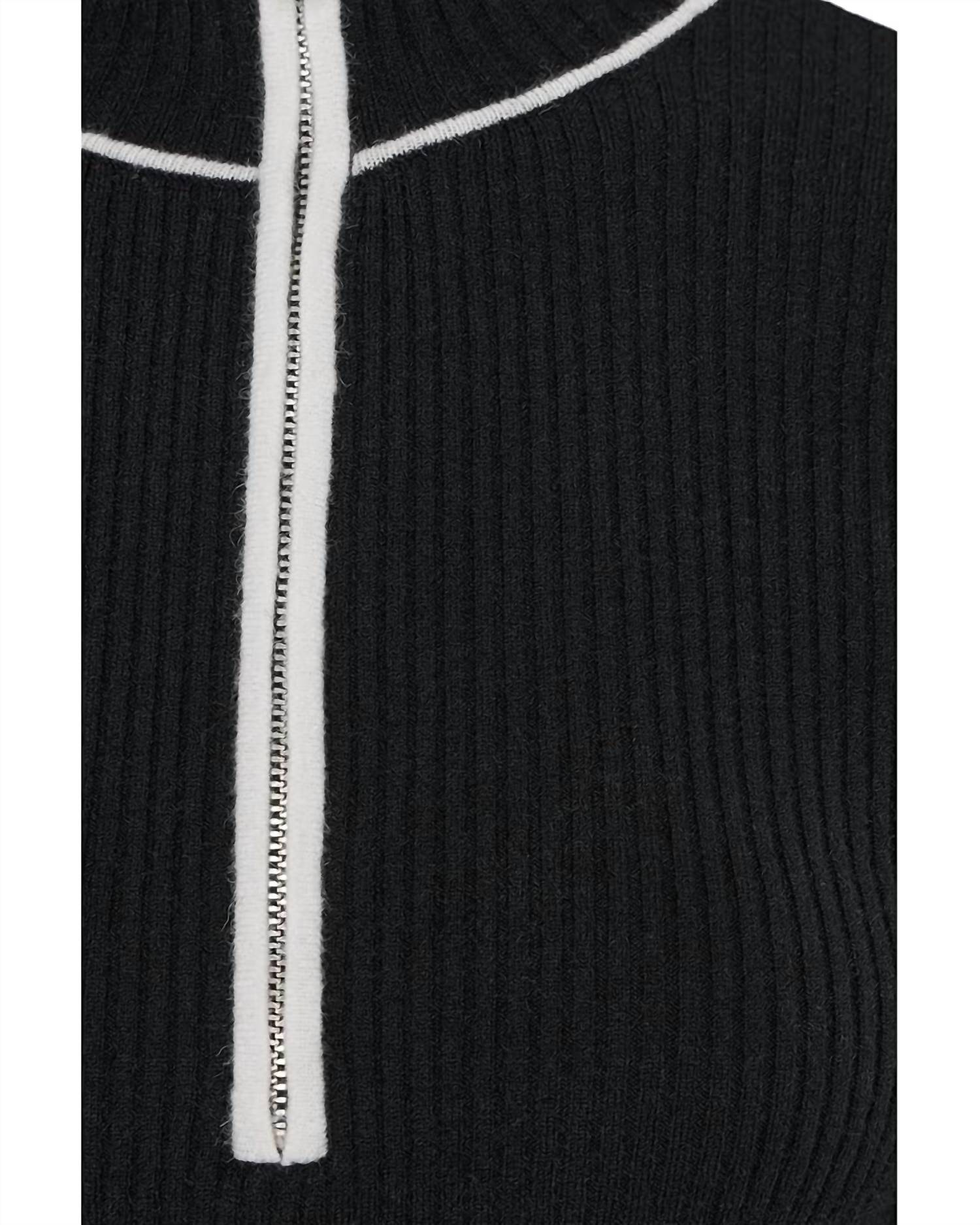 Sanctuary - Sporty Rib Zip Up Top