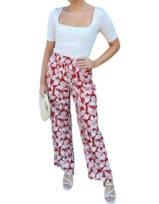 Scotch & Soda - Gia Shell Printed Pants