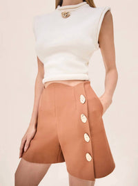 ALEXIS Tao Sweater in white - women's sweater