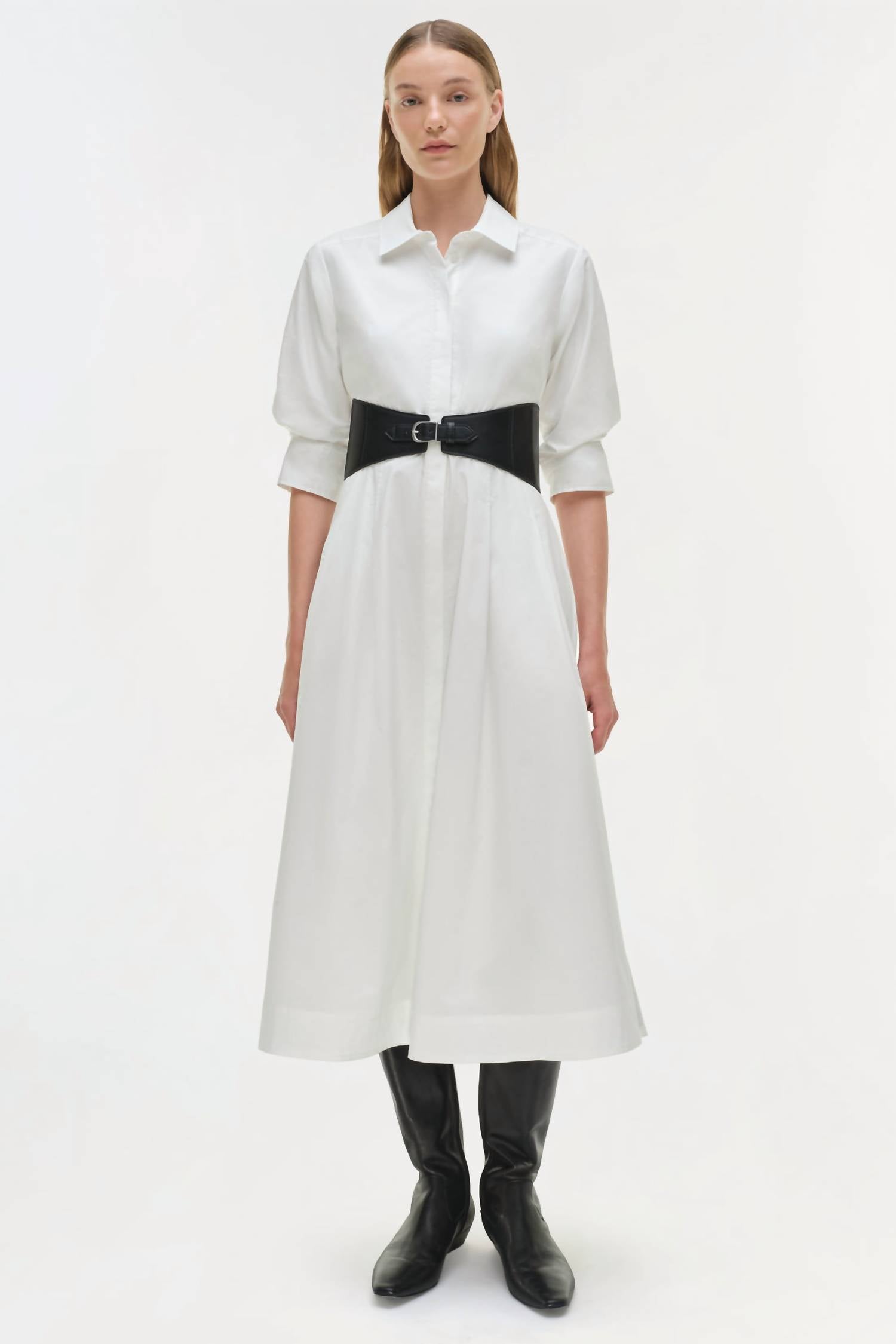 Jonathan Simkhai - Olson Belted Midi Dress