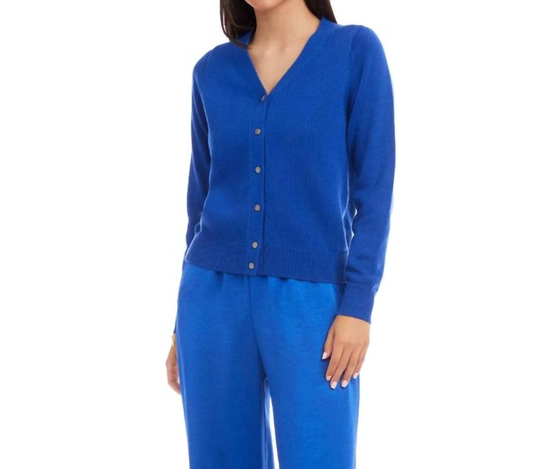 Karen Kane - Classic V-neck Cardigan Sweater