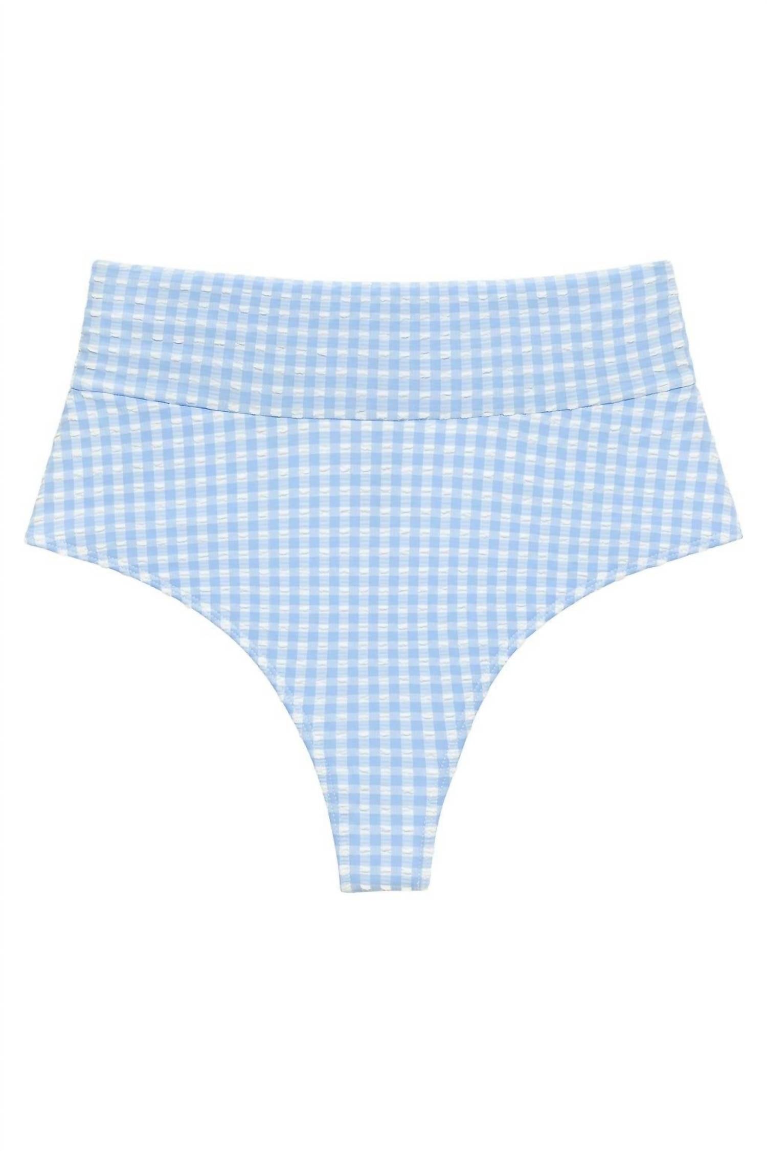 Montce - Added Coverage High Rise Bikini Bottom