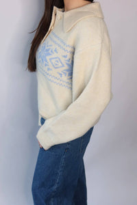 Le Lis - Noelle Snowflake Pattern Sweater