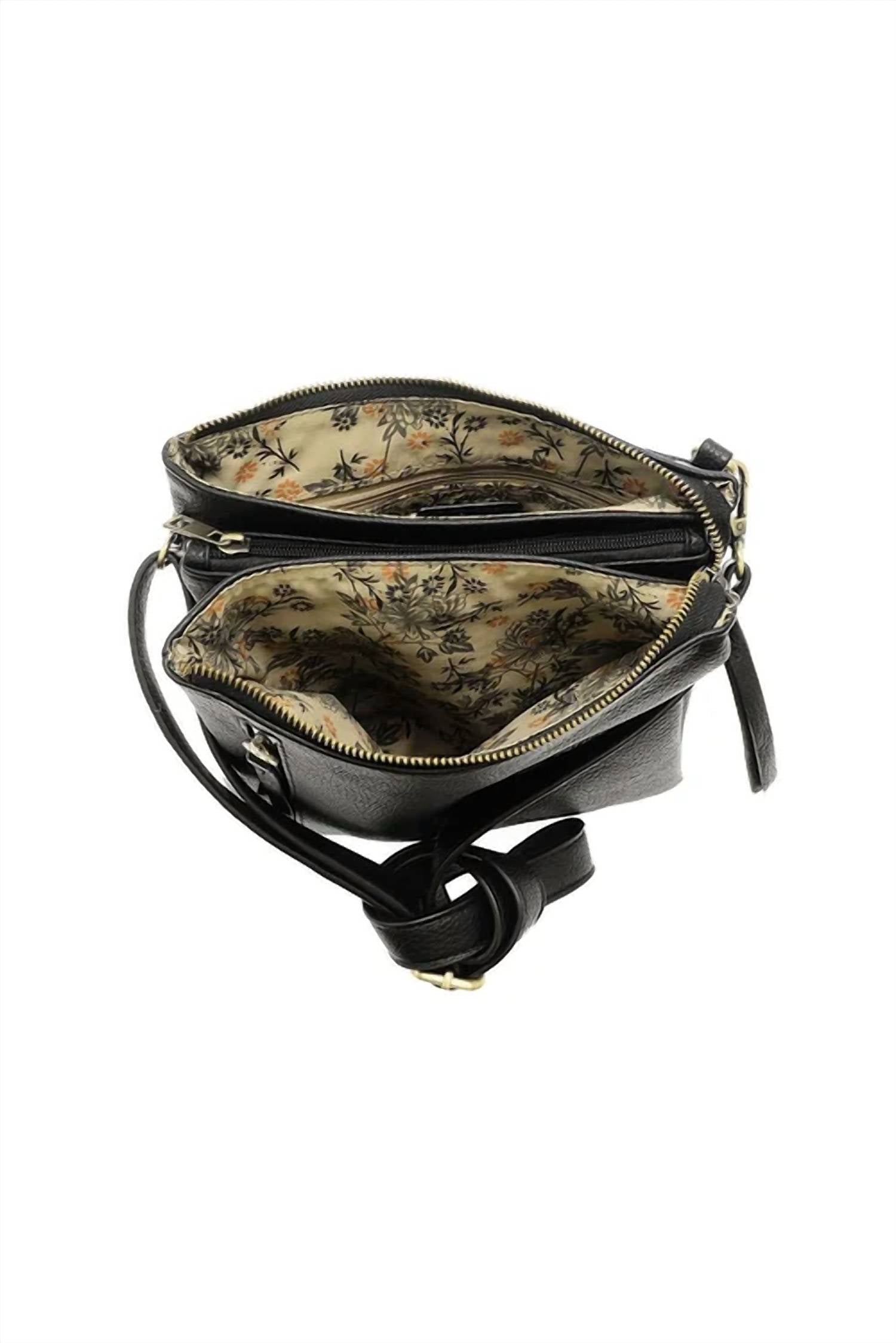 Joy Susan - Women's Dawn Multi Pocket Compact Crossbody Bag