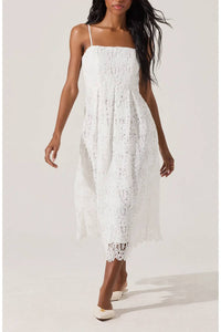 Astr - Floral Lace Dress