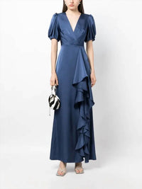 Sachin & Babi - Mila Ruffled Gown