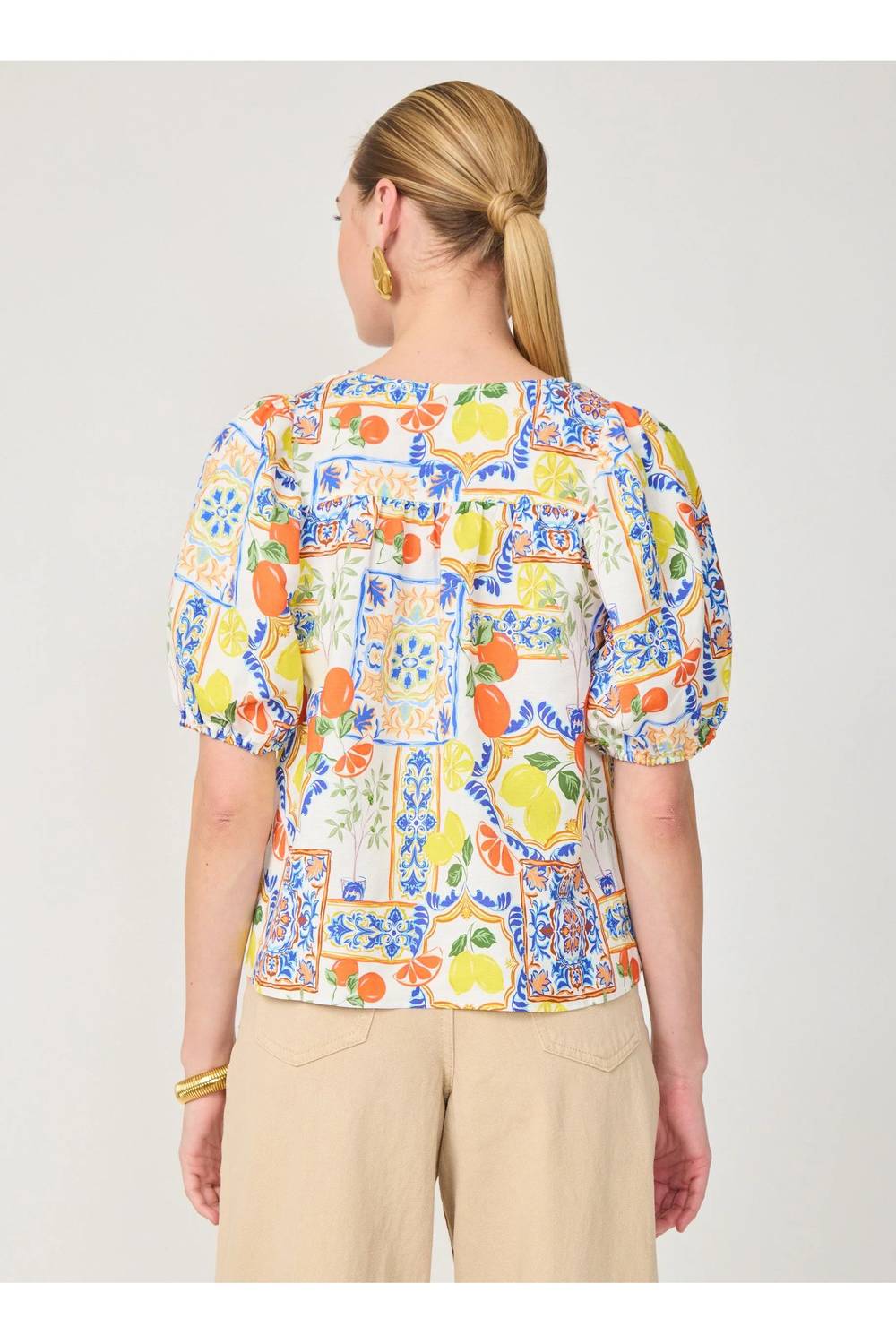 Gilner Farrar - Callie Short Sleeve Blouse