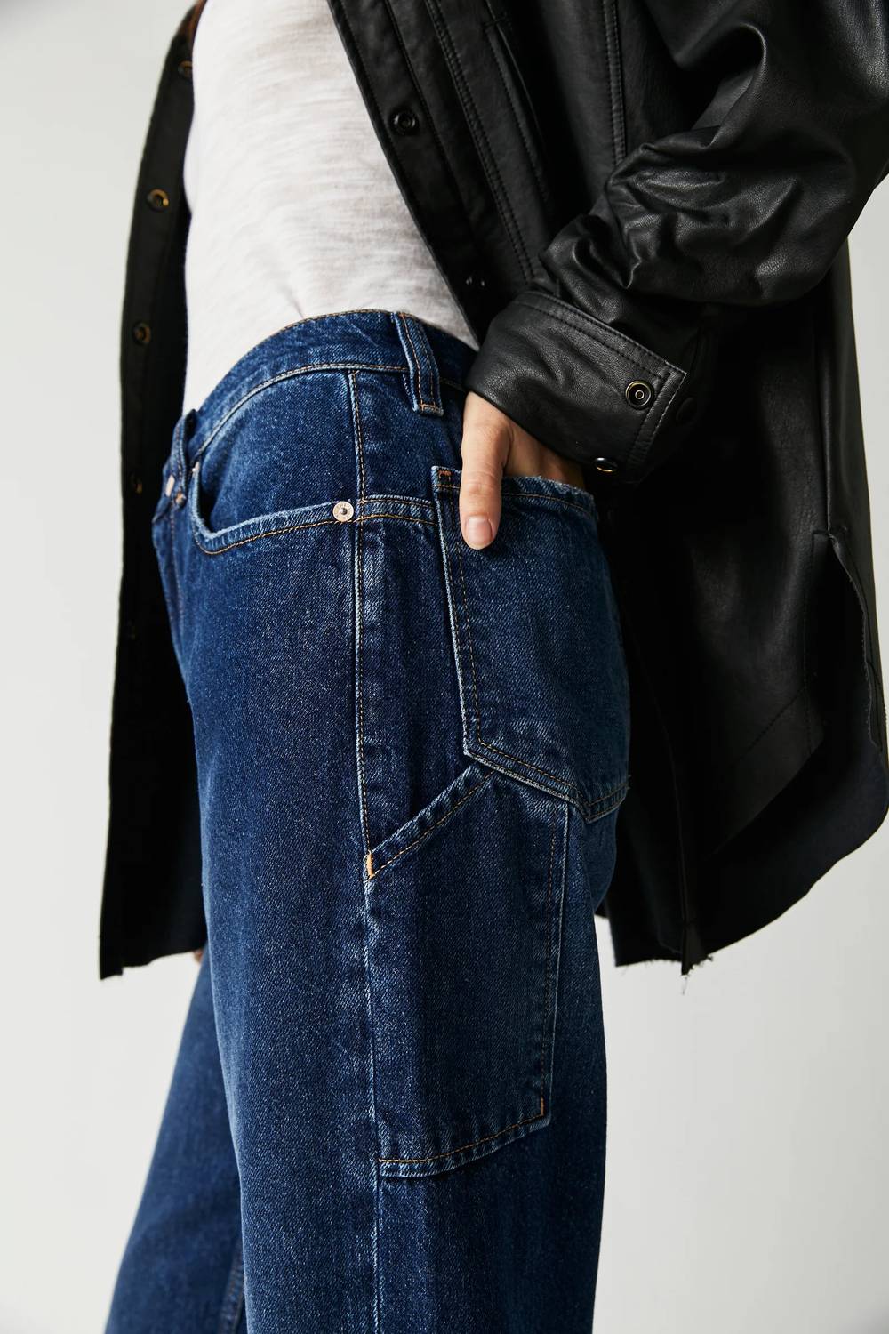 Free People - Women's Tinsley Baggy High Rise Jeans