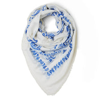 Somerville Scarves - Women's Large Cashmere Printed Bandana
