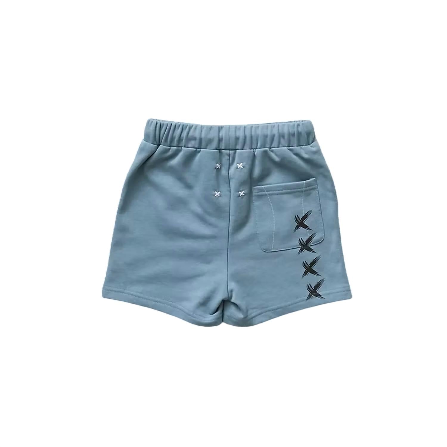 Hey Kid - Boys Embroidered Beach Shorts