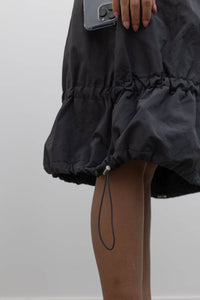 Collective - Nylon Bungee Midi Skirt