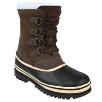 Northside Men's Back Country Waterproof Snow Boots in brown - men's shoe