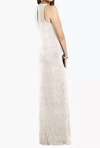 Dessy - Metallic Trumpet Gown