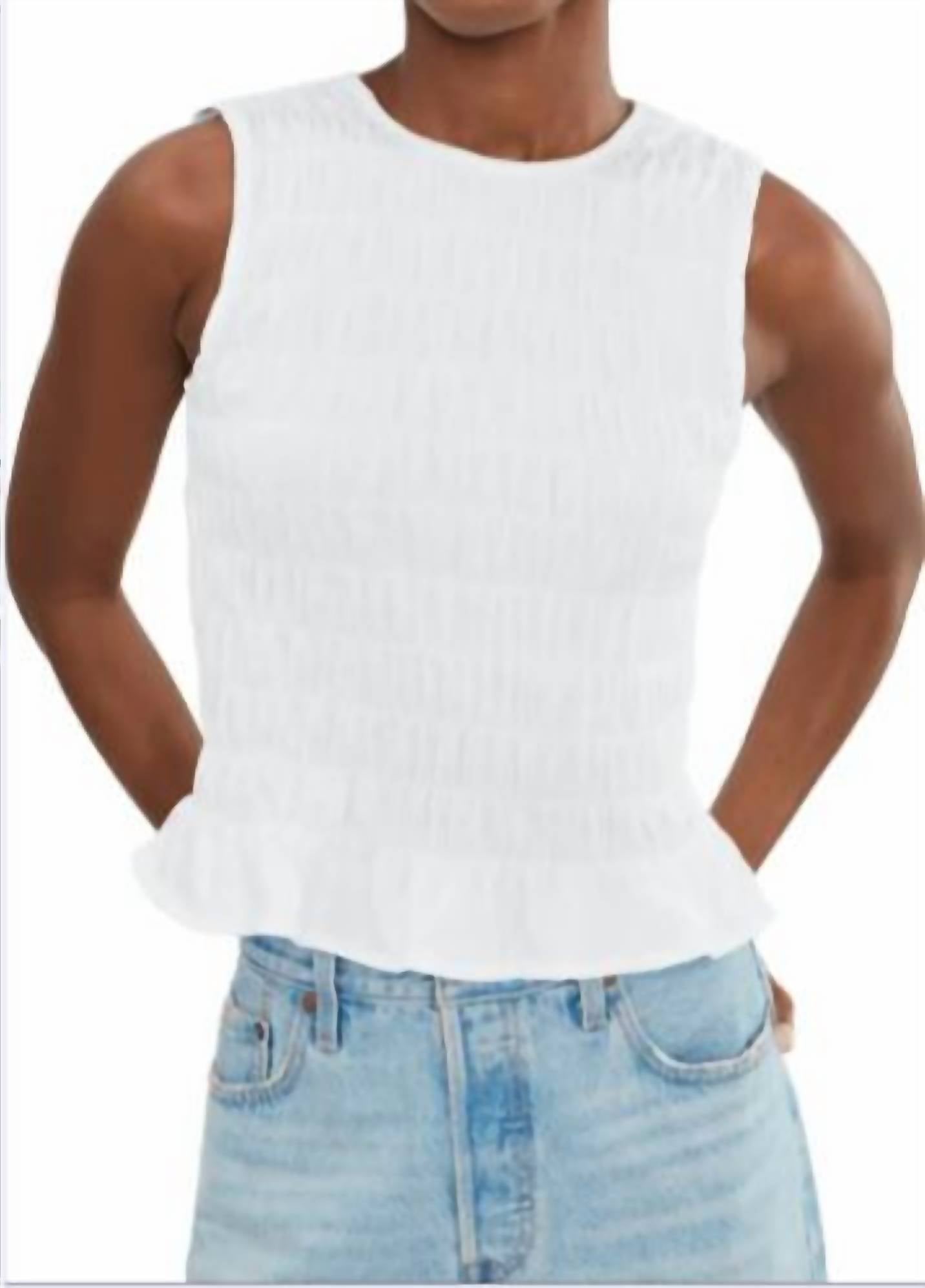 Sanctuary - Better Together Smocked Tank
