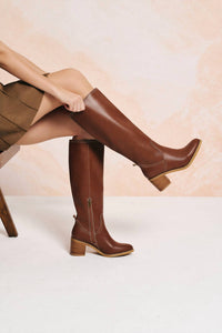 Miim - Women's Juno Block Heel Tall Boot