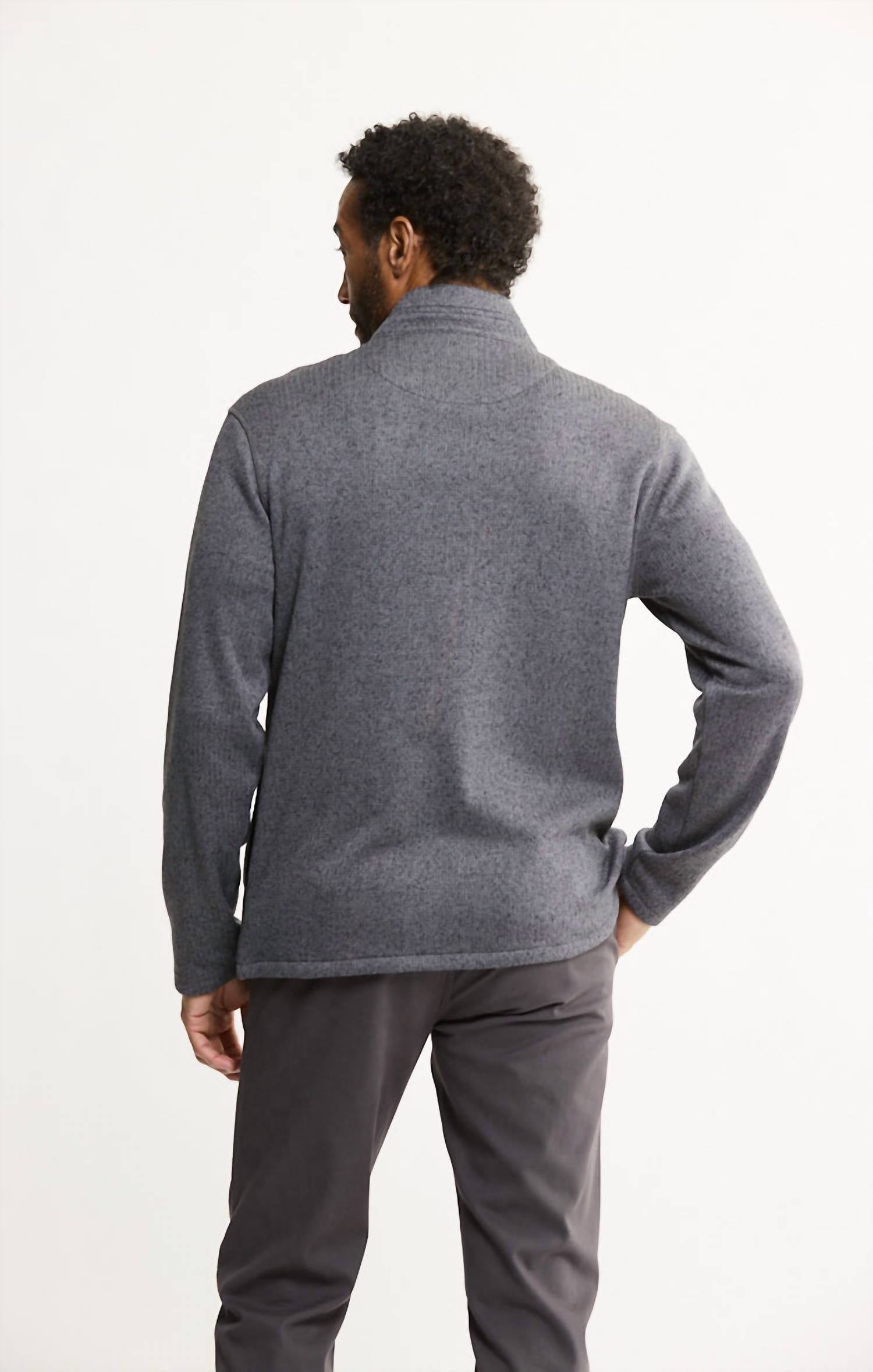 Jachs New York - Stretch Fleece Full Zip Sweater