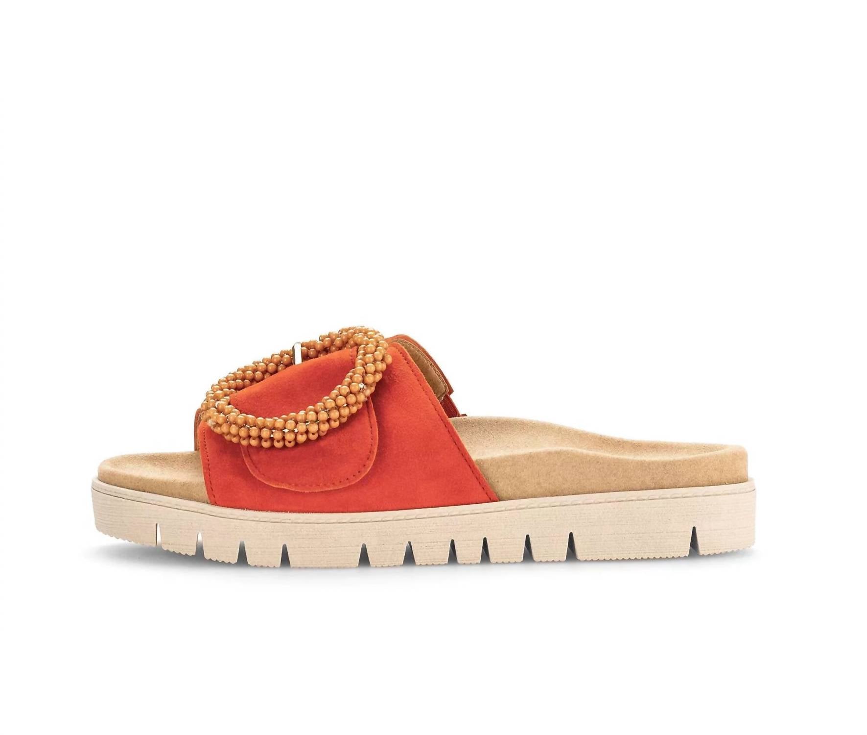 Gabor - Women’s 745 Suede Mule Style Sandal