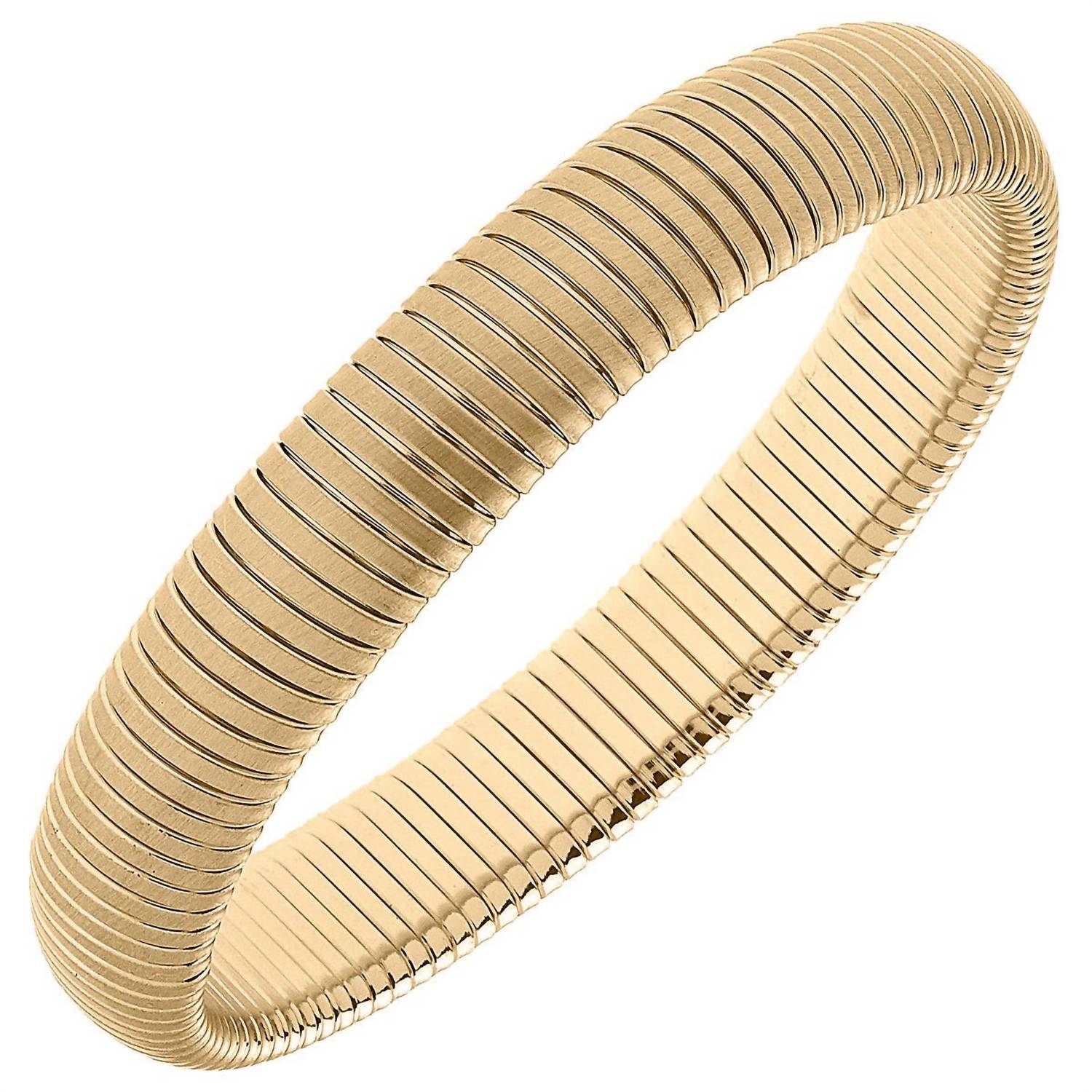 CANVAS Style Women's Florence Watchband Bangle in satin gold - women's jewelry