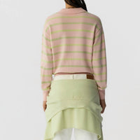 Guest In Residence - Collegiate Stripe Polo