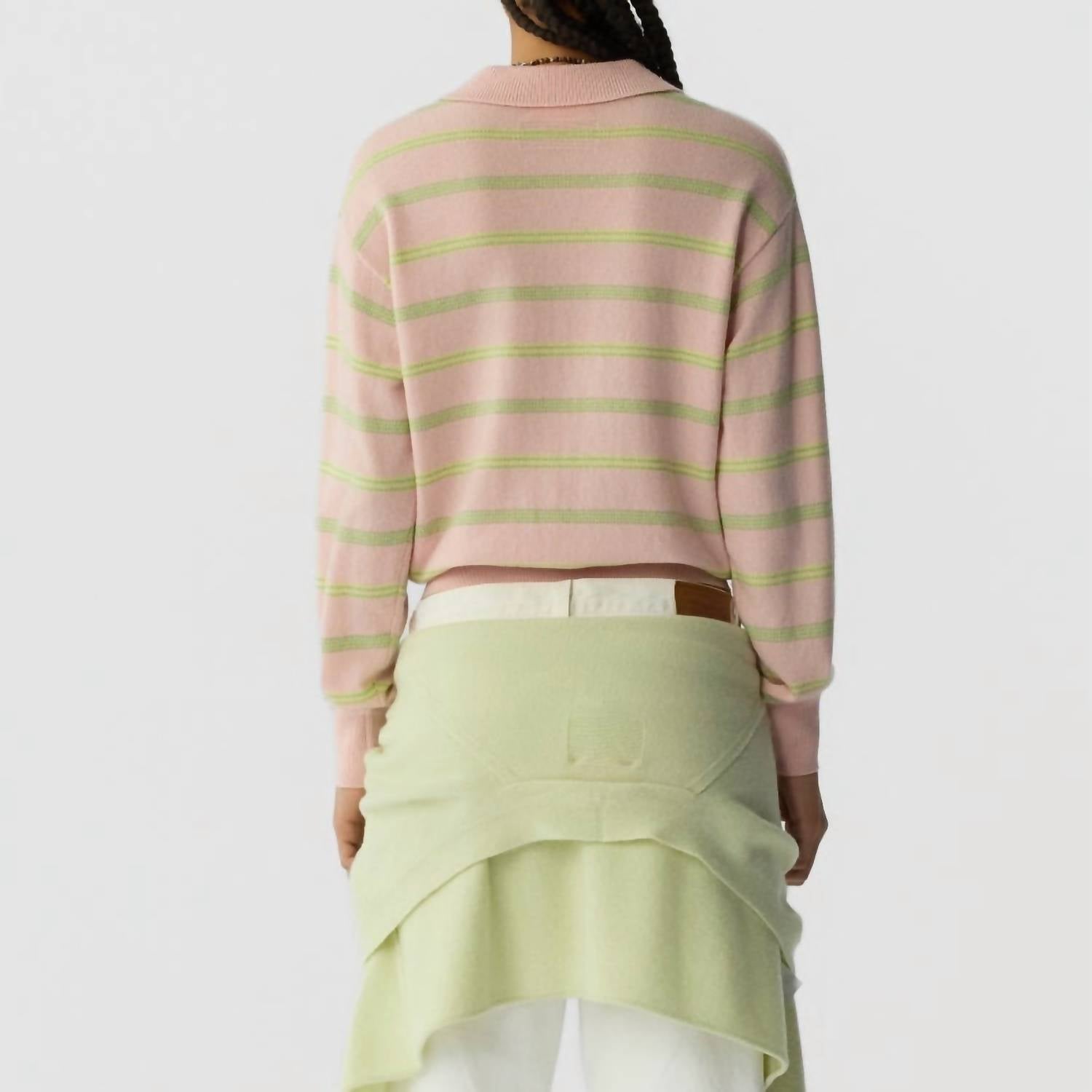 Guest In Residence - Collegiate Stripe Polo