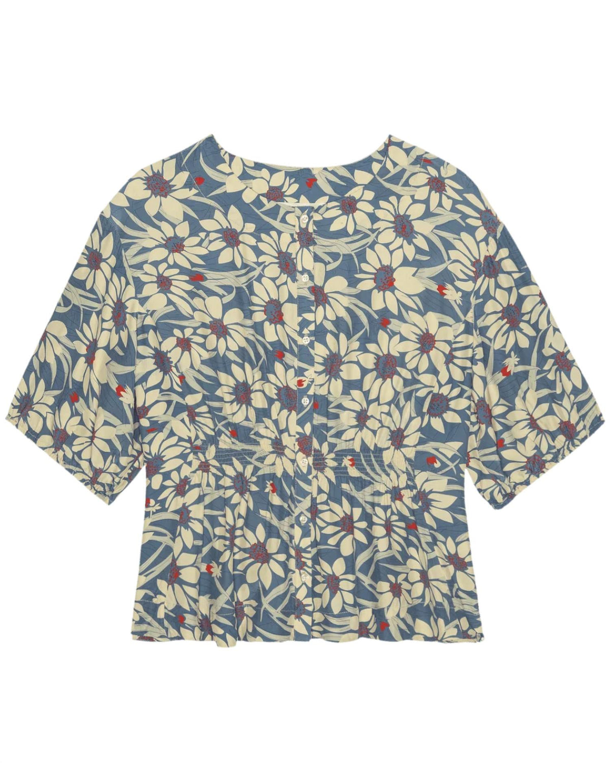 The Great. - Hayflower Voluminous Sleeves Top