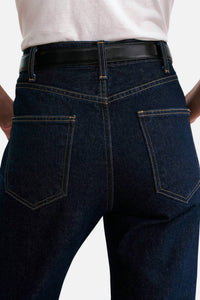 Nili Lotan - Joan High Rise Straight Leg Jeans