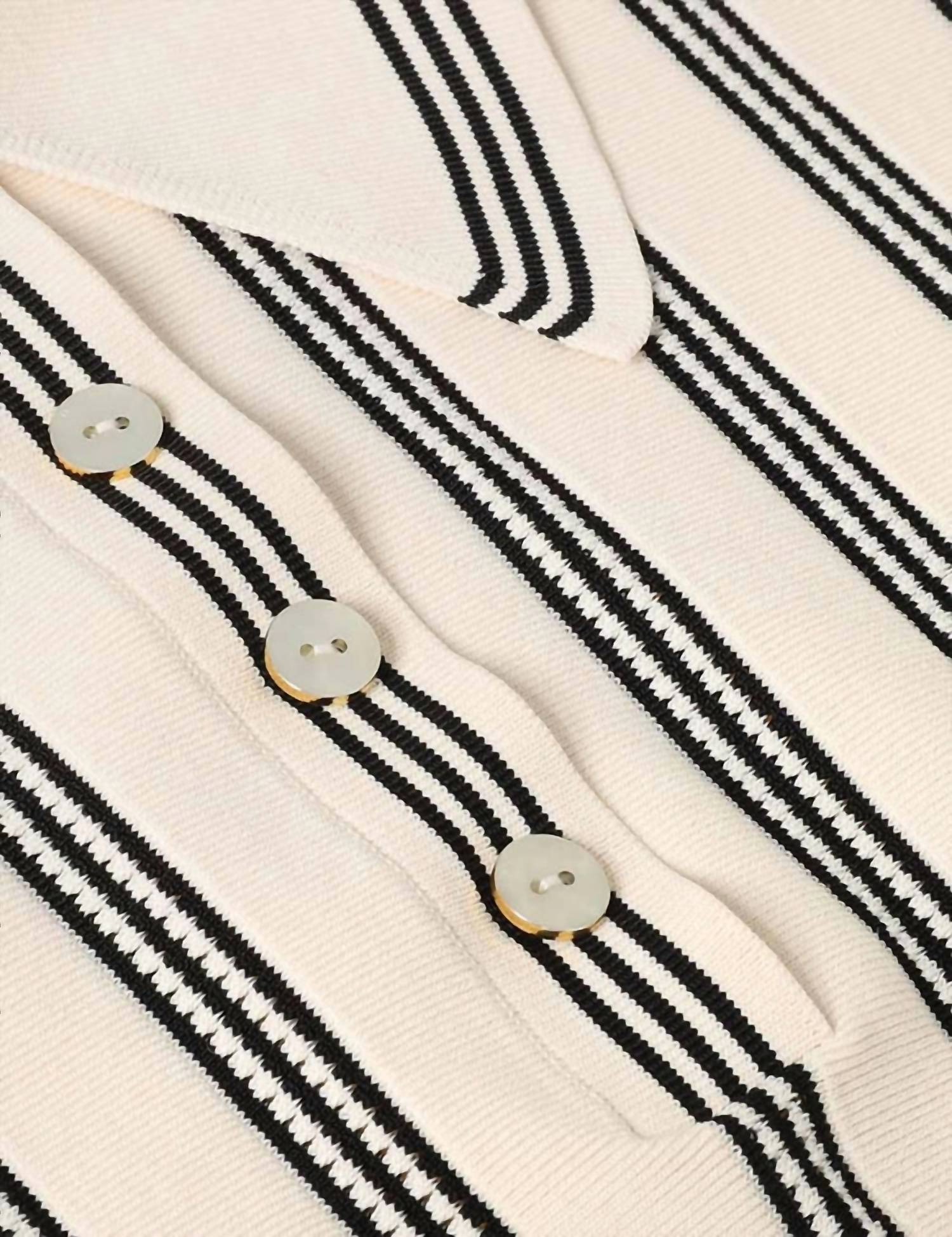 Zimmermann - Rebellion Striped Polo