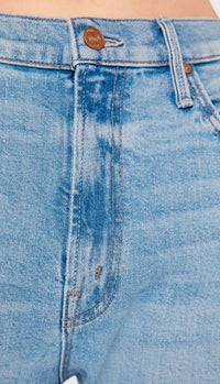 Mother - Ditcher Zip Flood Straight Leg Jeans