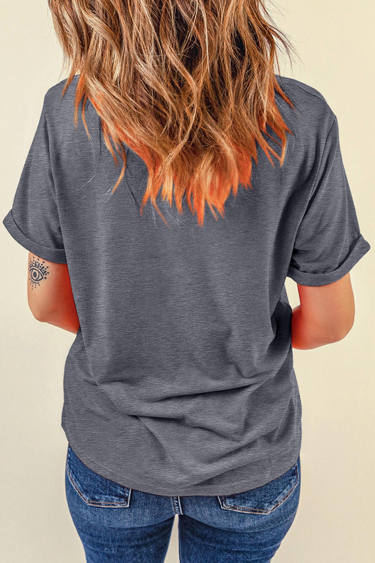 Shewin - Usa Letter Crewneck Tee