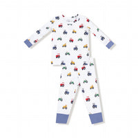 Angel Dear - Boys Mini Tractors Long Sleeve Loungewear Set