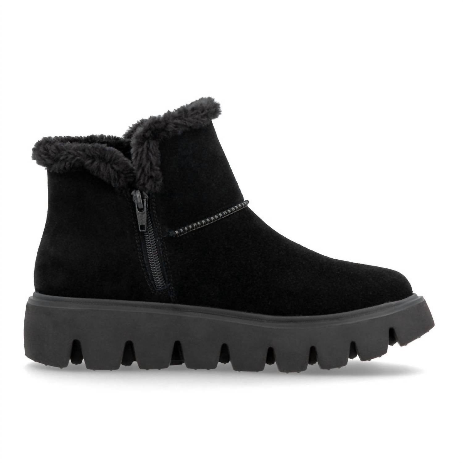 RIEKER Women's Kassandra Bootie in schwarz - women's shoe