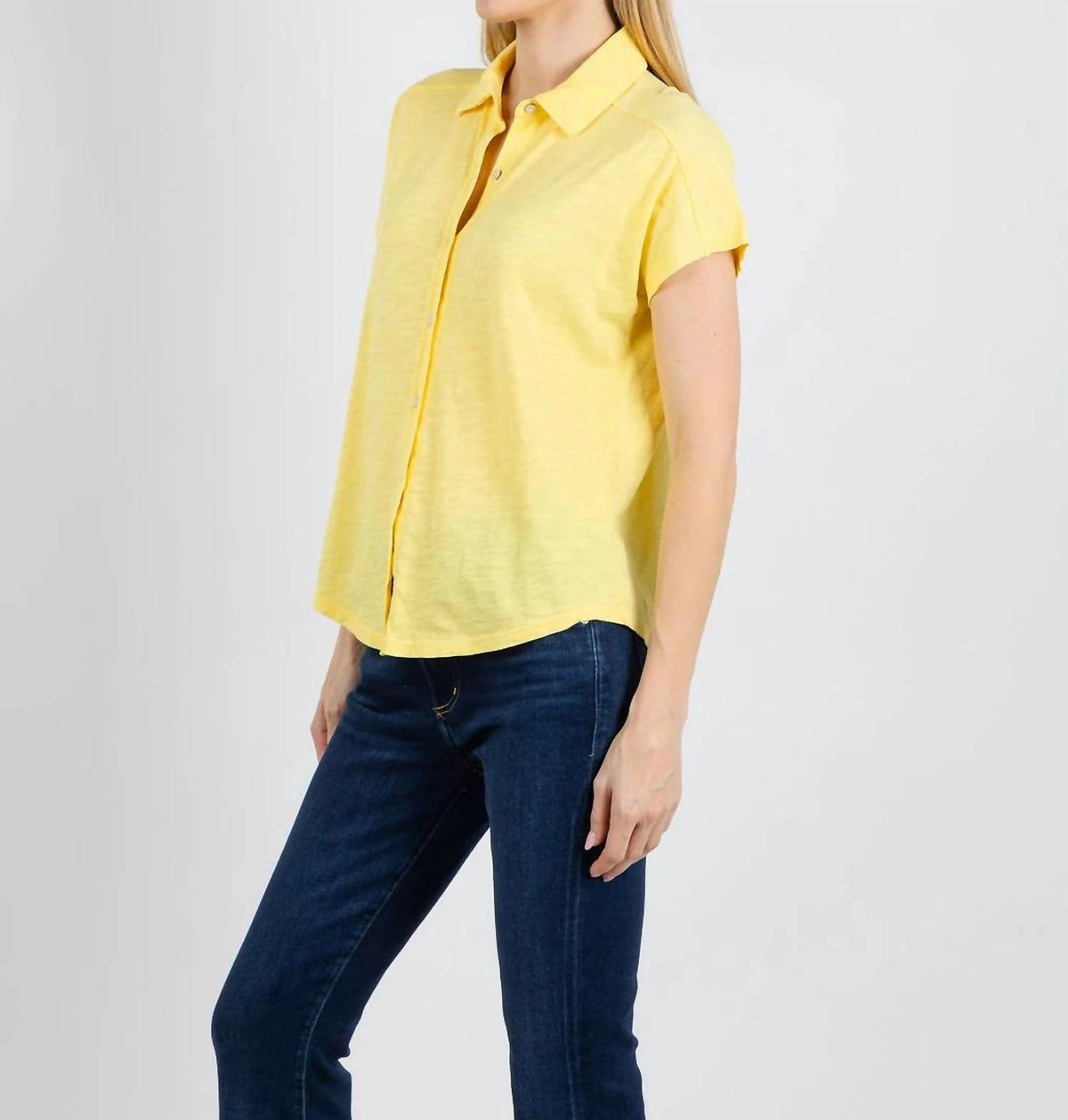 Elliott Lauren - Bella Button Front Tee