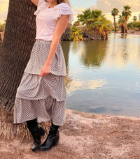 If She Loves - Velvet Flutter Sleeve Tee