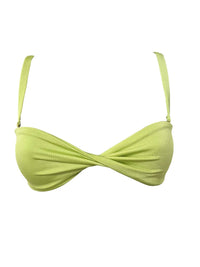 inBodi Swim The Key West Bandeau Top in green - women's swimwear - view 6