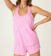 Pj Salvage - Playful Prints Drinks Pj Shorts