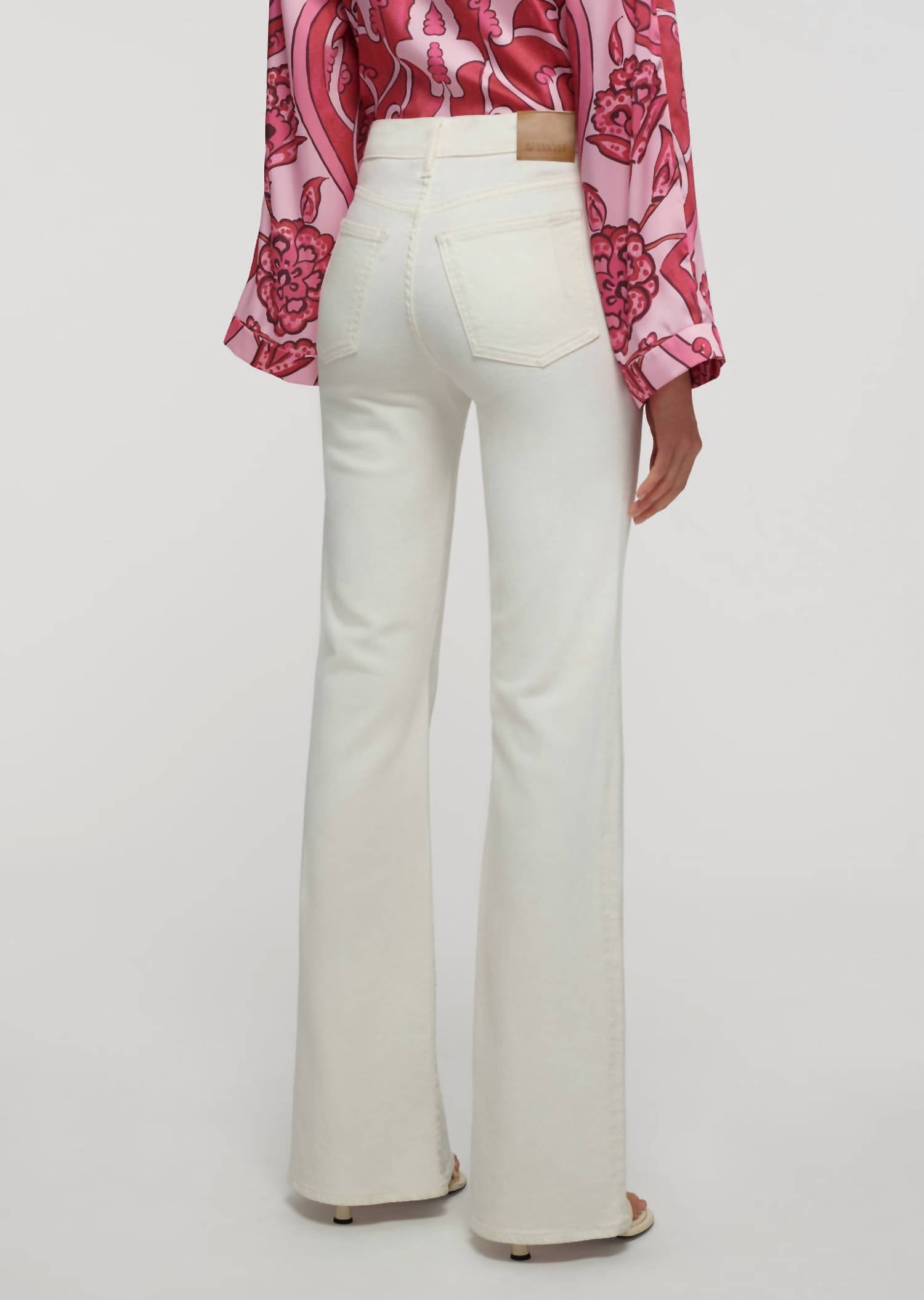 Derek Lam 10 Crosby - High Rise Flare With Waistband Detail