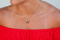 Adriana Pappas - Women's Bejeweled Necklace