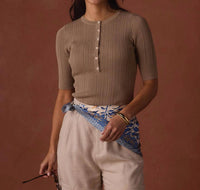 The Normal Brand - Coco Henley Sweater