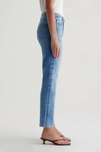 Ag Jeans - Mari Mid Rise Slim Straight Crop Jeans