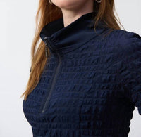 Joseph Ribkoff - Bubble Jacquard A-Line Dress
