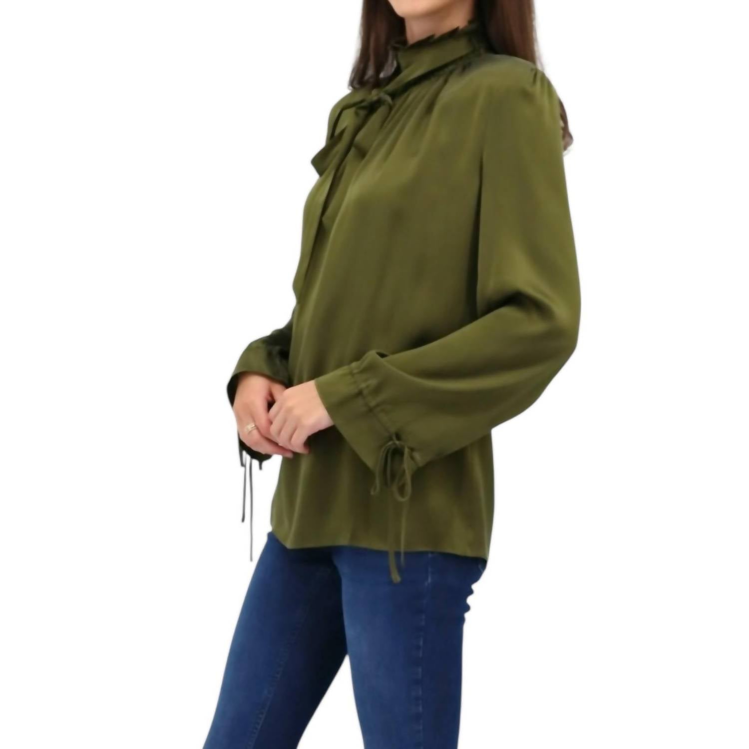 Catherine Gee - Kiera Ruffled Collar Blouse