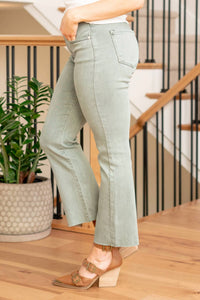 Kancan - Amayah High-rise Cropped Bootcut Jeans