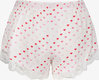 Pj Salvage - Day Dreams Hearts And Lace Pajama Shorts