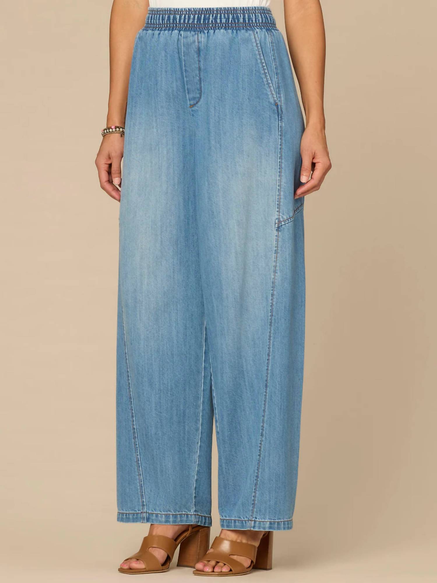 Democracy - Skyrise Relaxed Straight Leg Glider Jeans