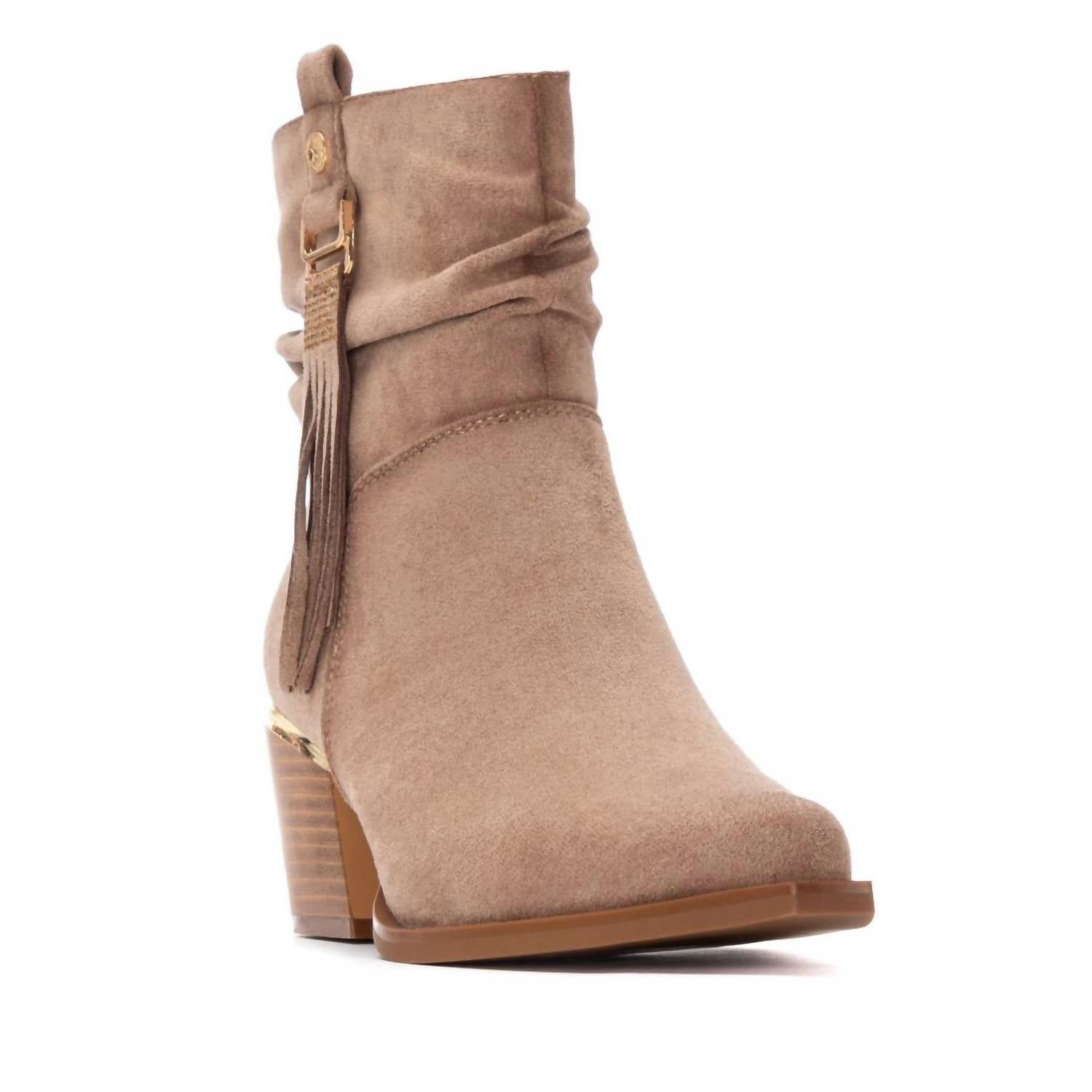 Xti - Women's 144461 Block Heeled Booties