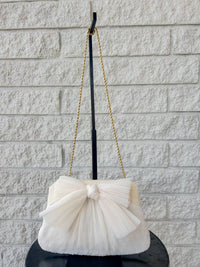 Loeffler Randall - Rayne Pleated Bow Clutch