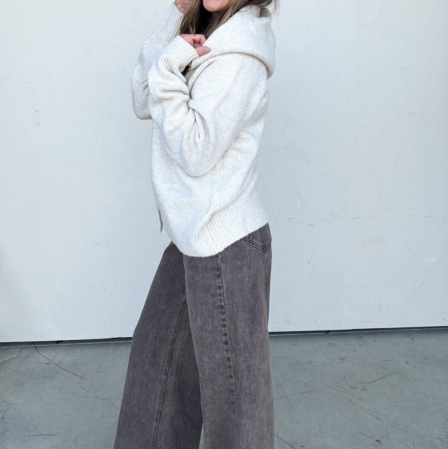 Klesis - Soft Knit Hooded Cardigan