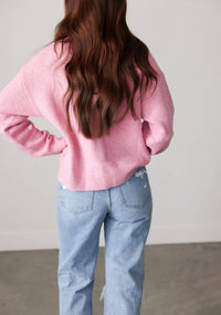 Wishlist - Heart Sweater With 3d Heart Detail